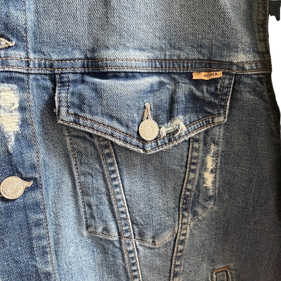 Mother Superior Distressed Drifter Jean Jacket - Picture 8 of 13